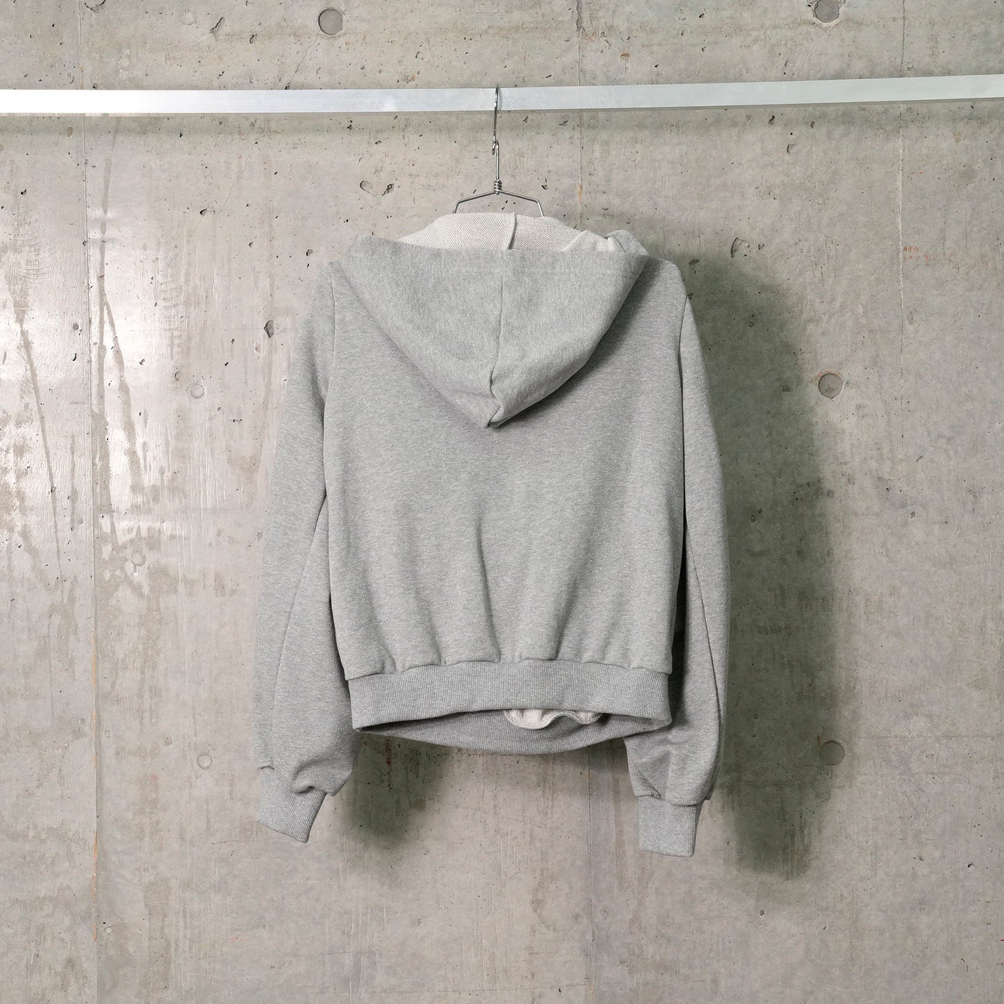 BOW HOODIE / GREY