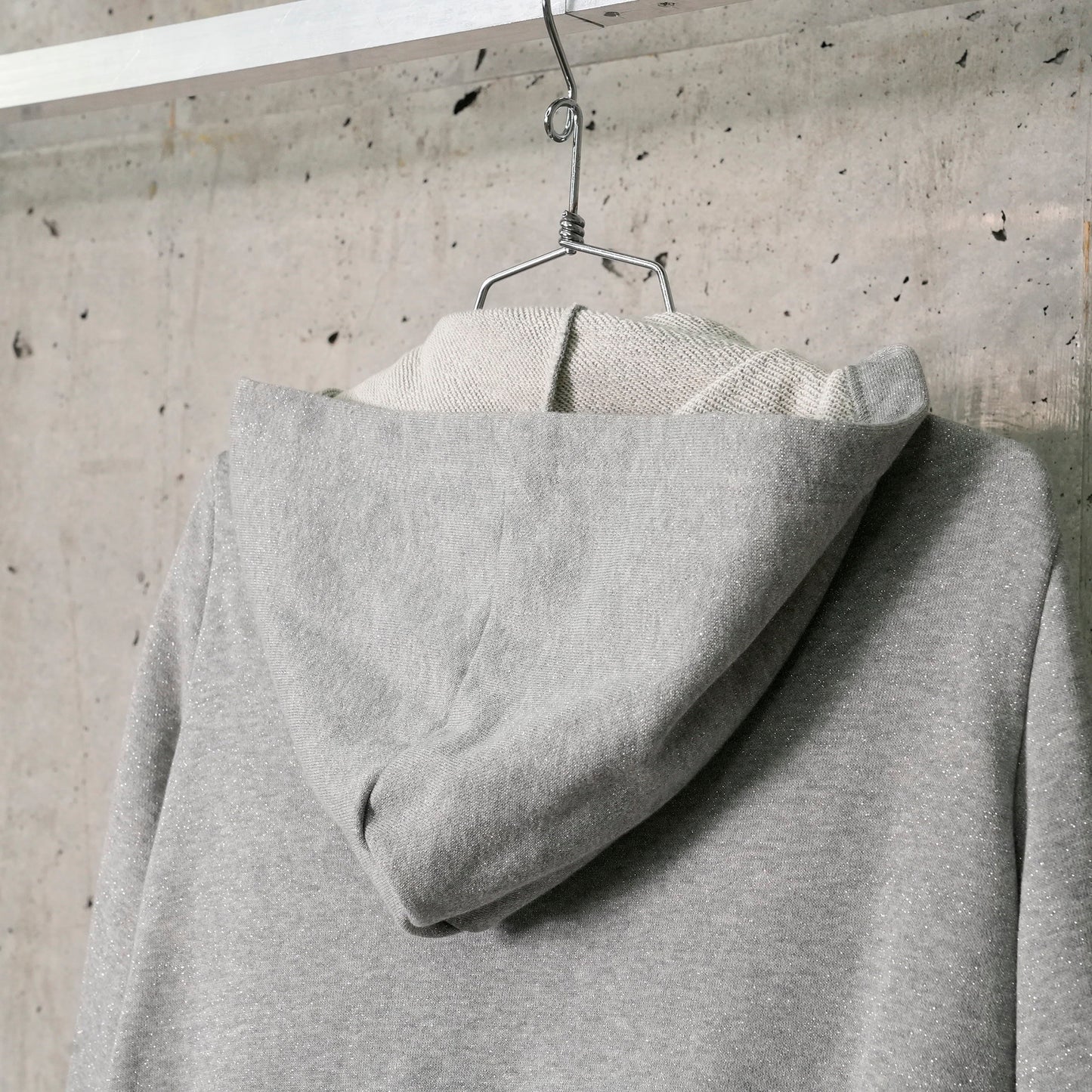 BOW HOODIE / GREY