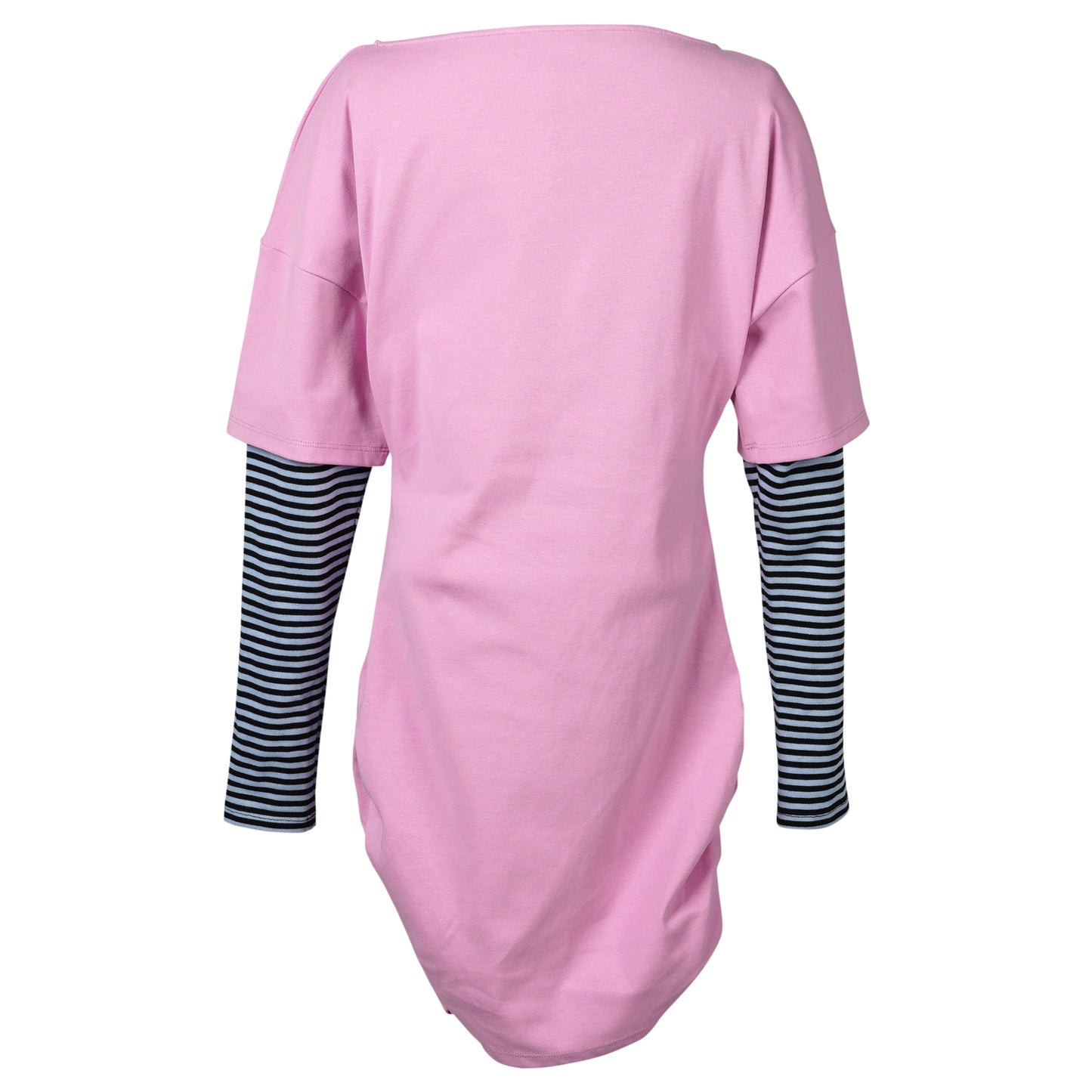 I AM NOT CUTE' T-SHIRT DRESS / PINK