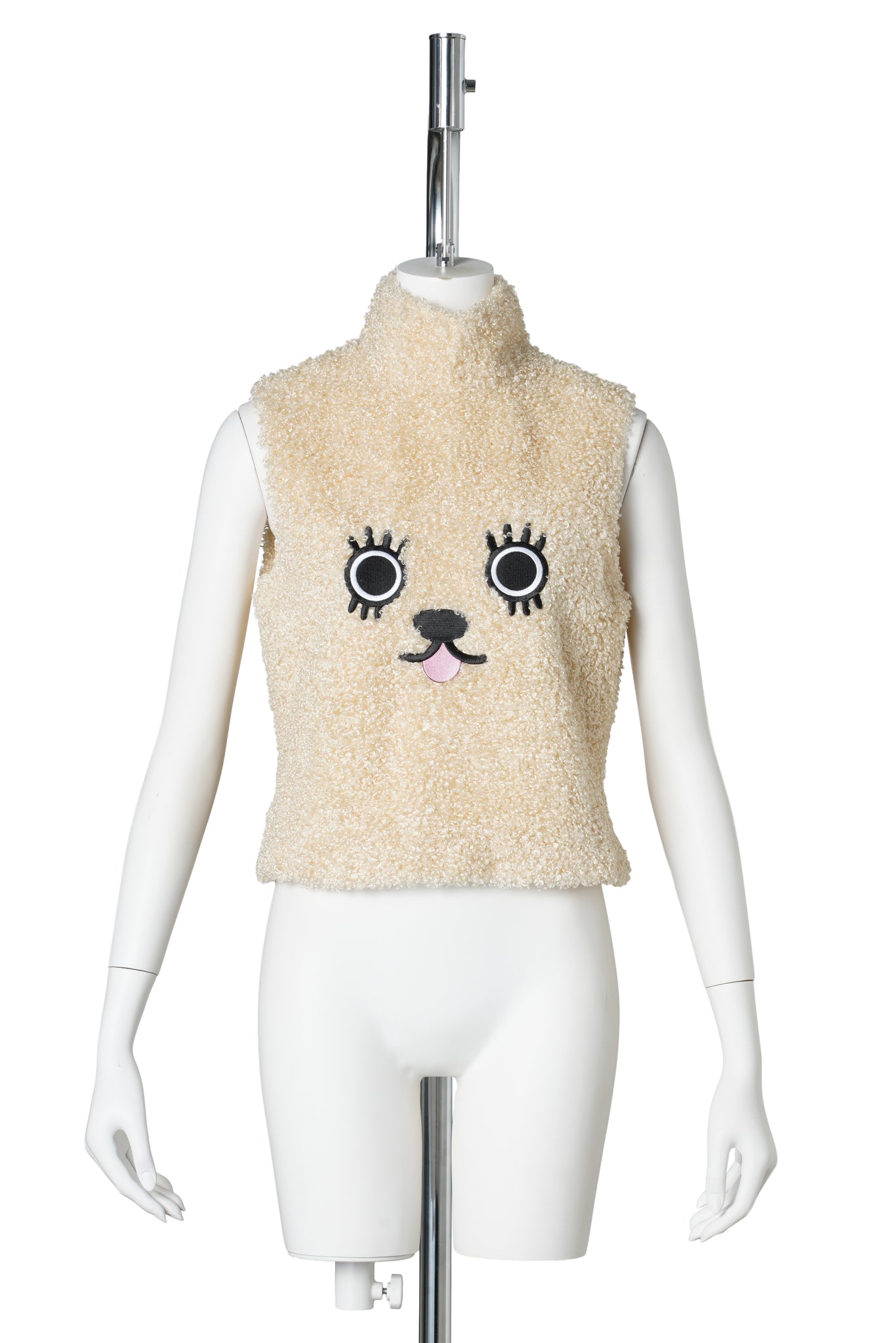 HOLLY FUR TOP / BEIGE