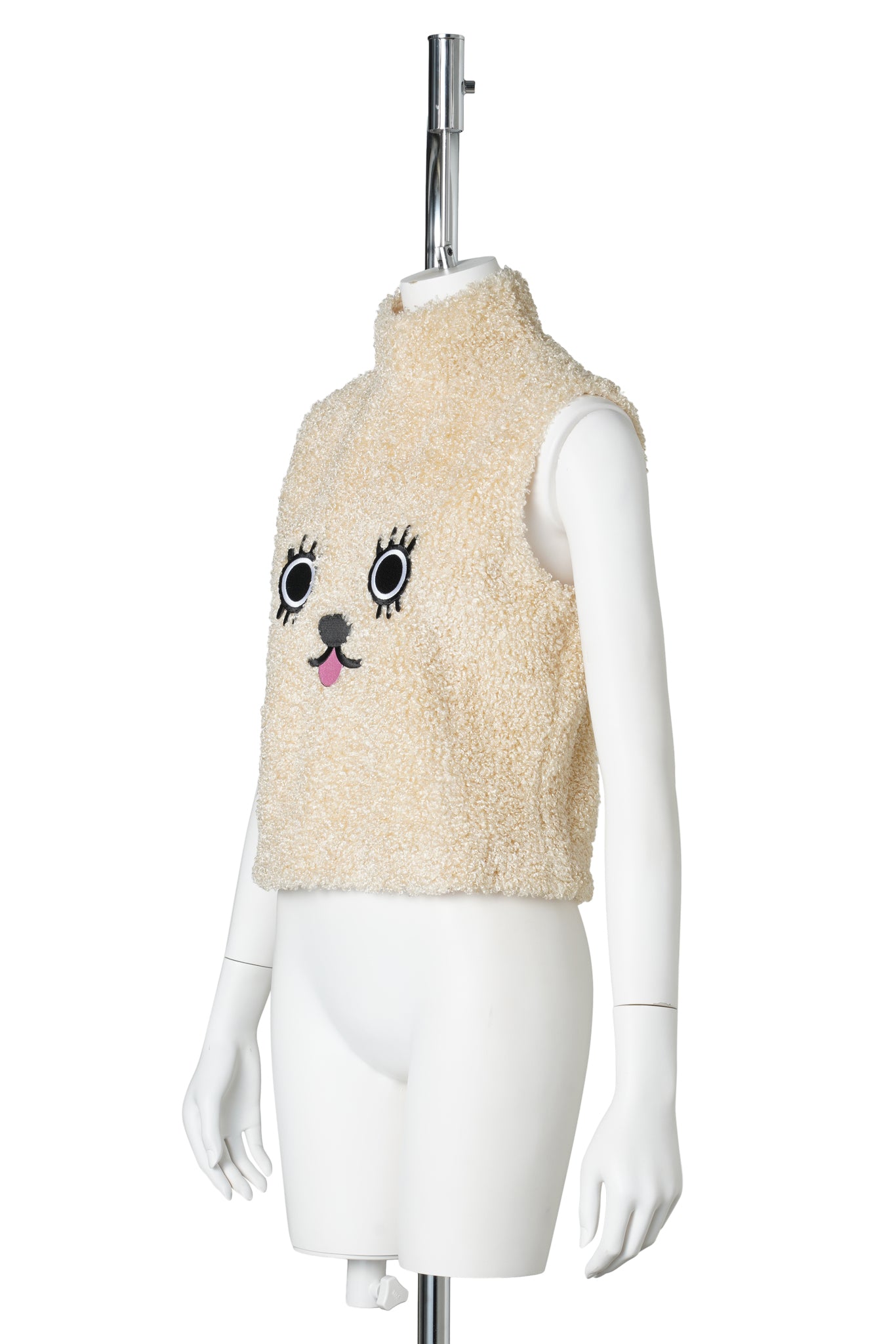 HOLLY FUR TOP / BEIGE