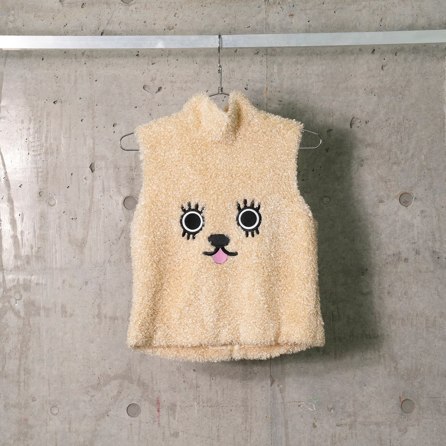 HOLLY FUR TOP / BEIGE