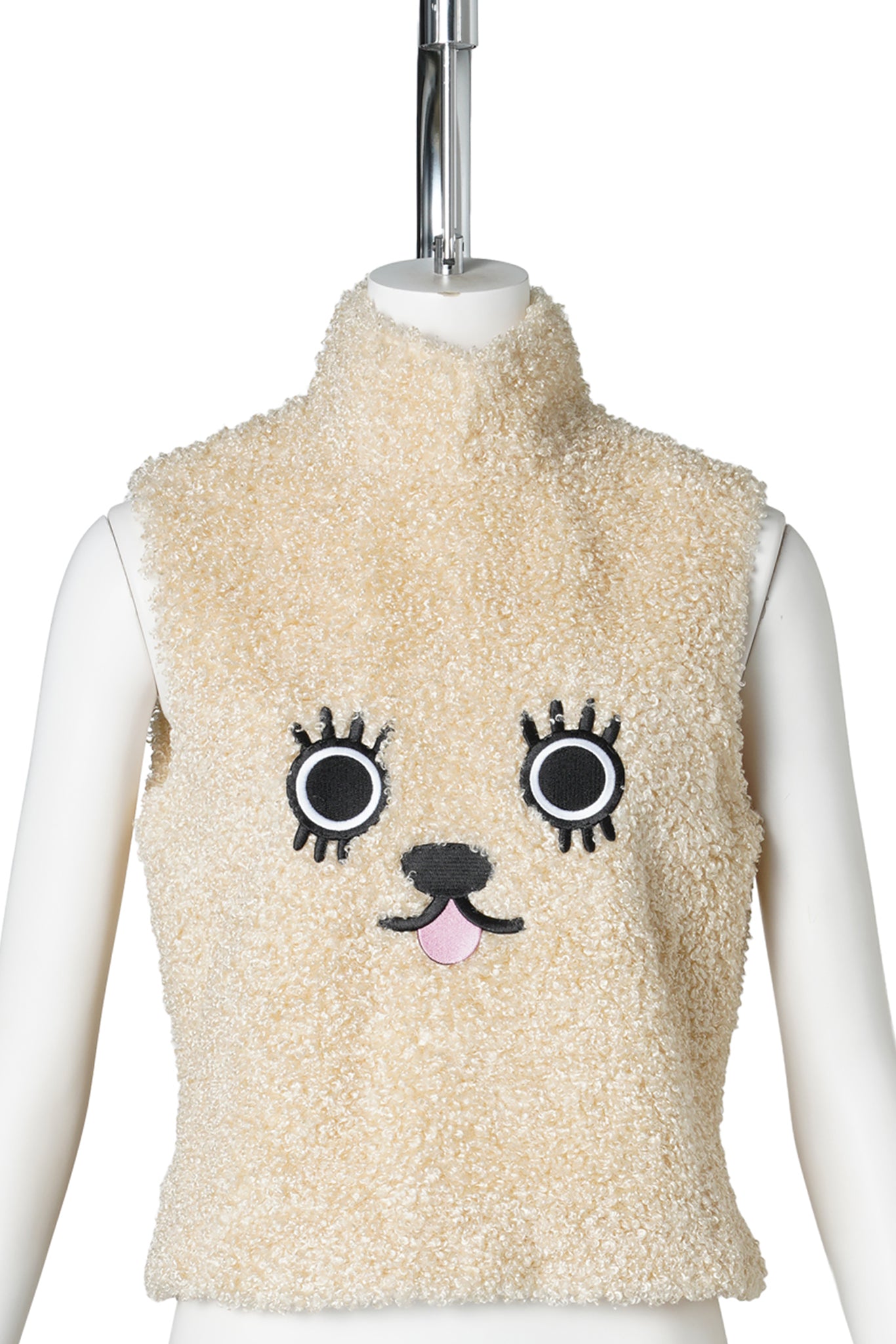 HOLLY FUR TOP / BEIGE