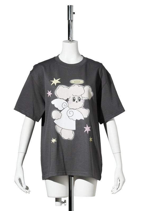 CUPID HOLLY T-SHIRT / DARK GREY
