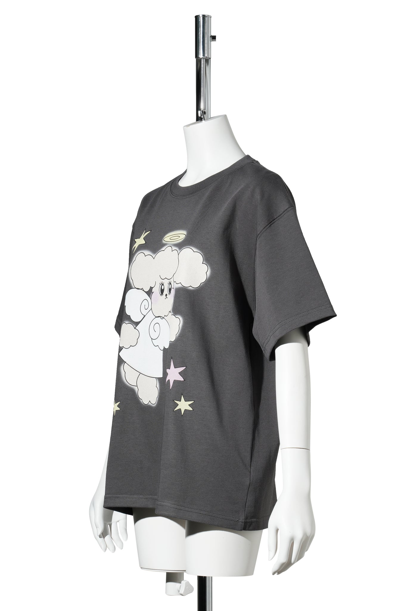 CUPID HOLLY T-SHIRT / DARK GREY