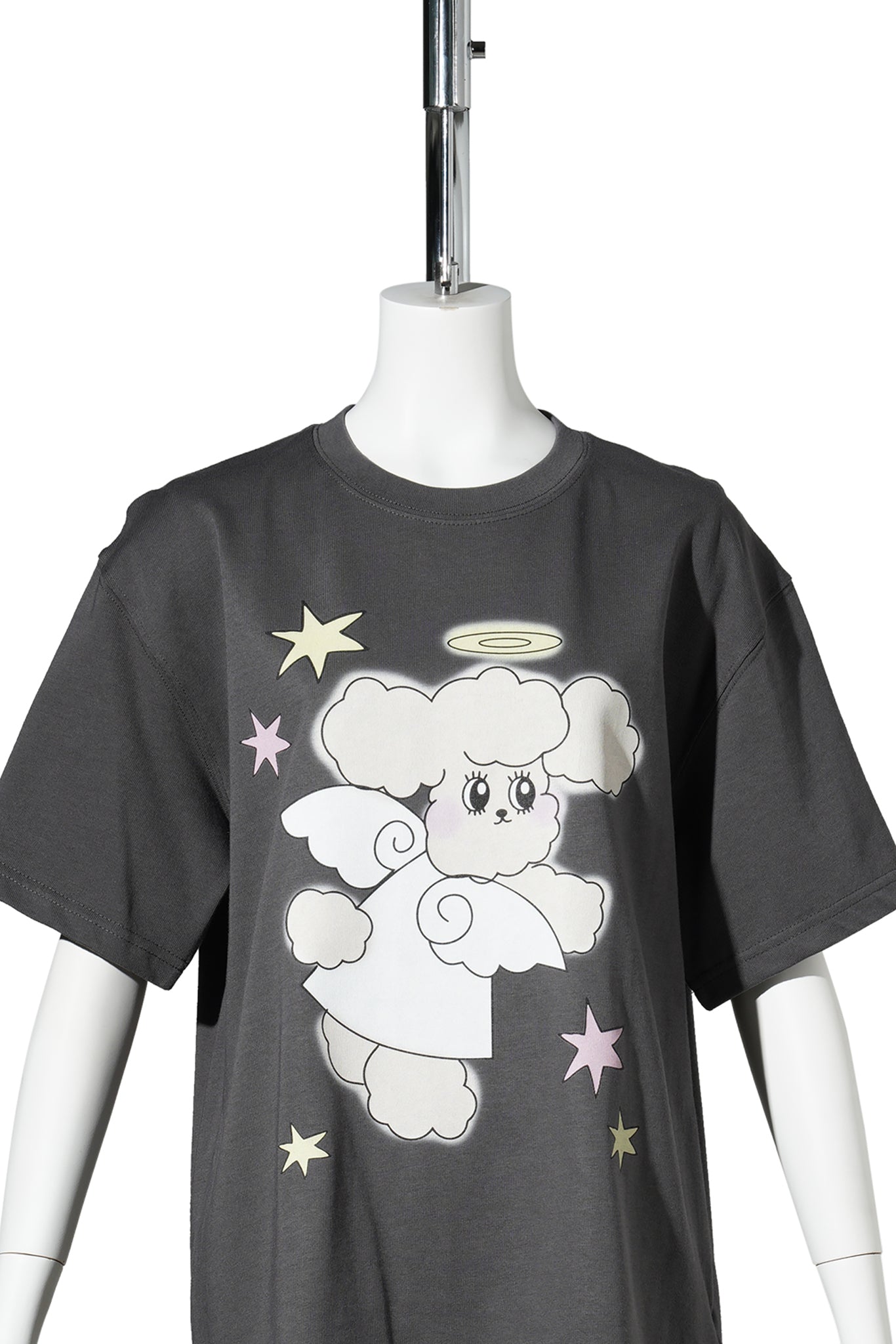 CUPID HOLLY T-SHIRT / DARK GREY