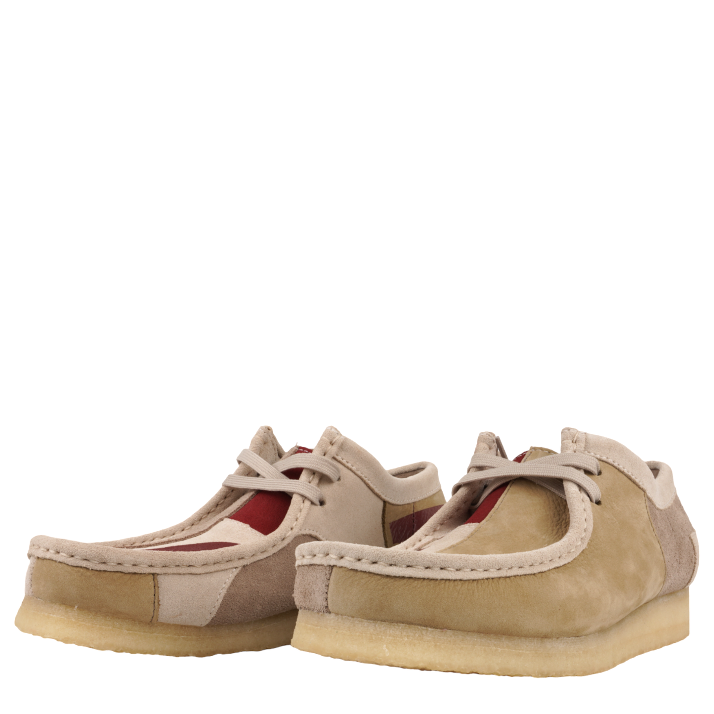 Wallabee / RED COMBI