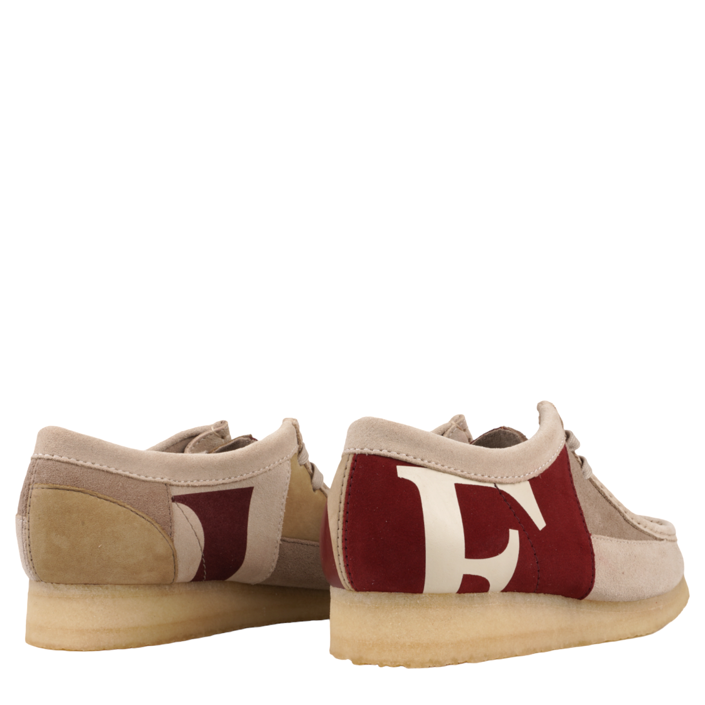 Wallabee / RED COMBI