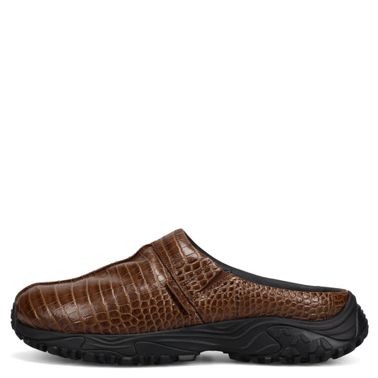 CUR CLOG 1 M / BROWN CROC LEATHER