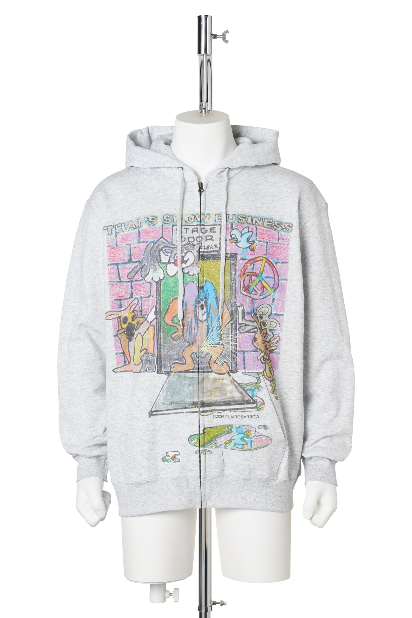 SHOWBUSINESS HOODIE / GREY