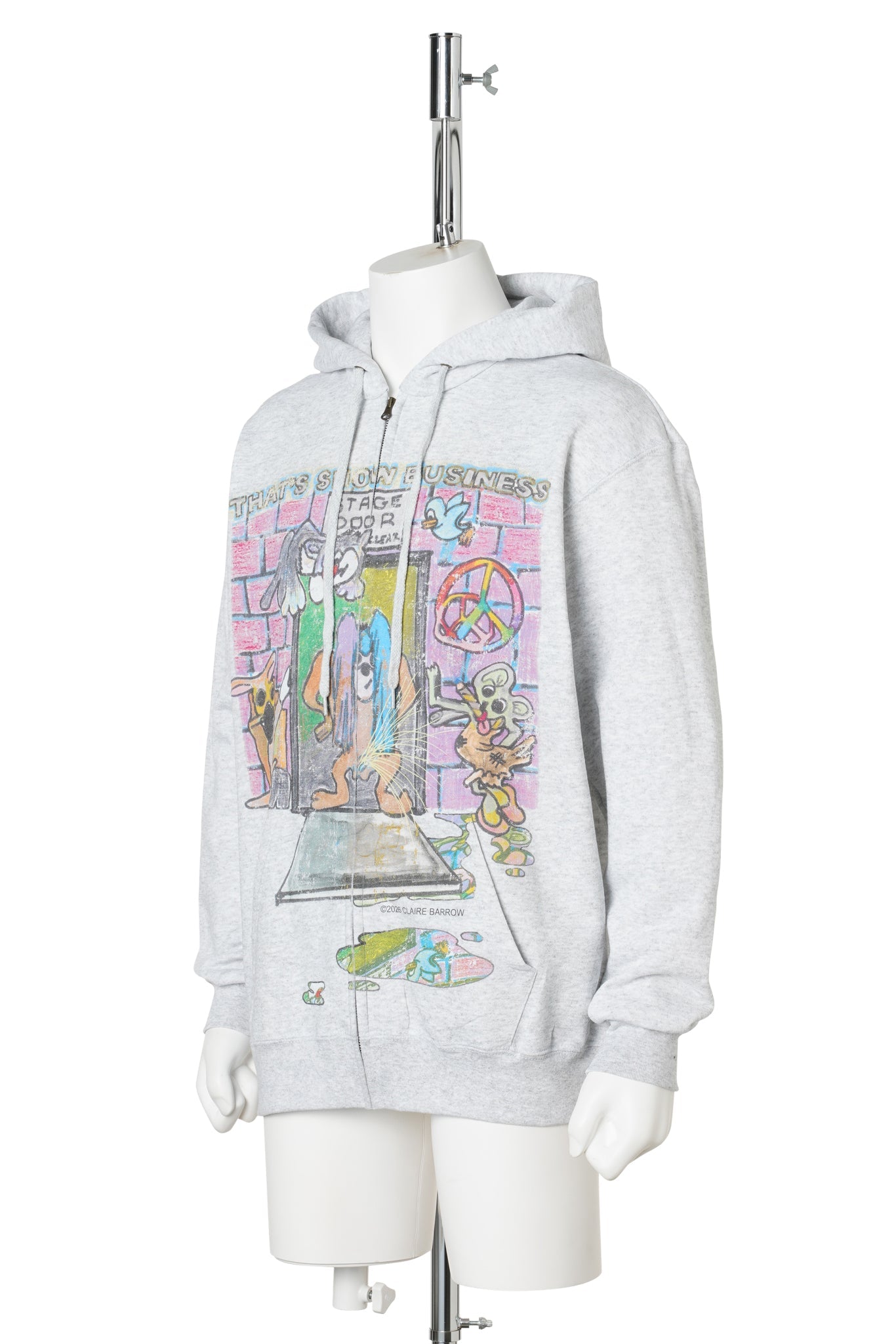 SHOWBUSINESS HOODIE / GREY