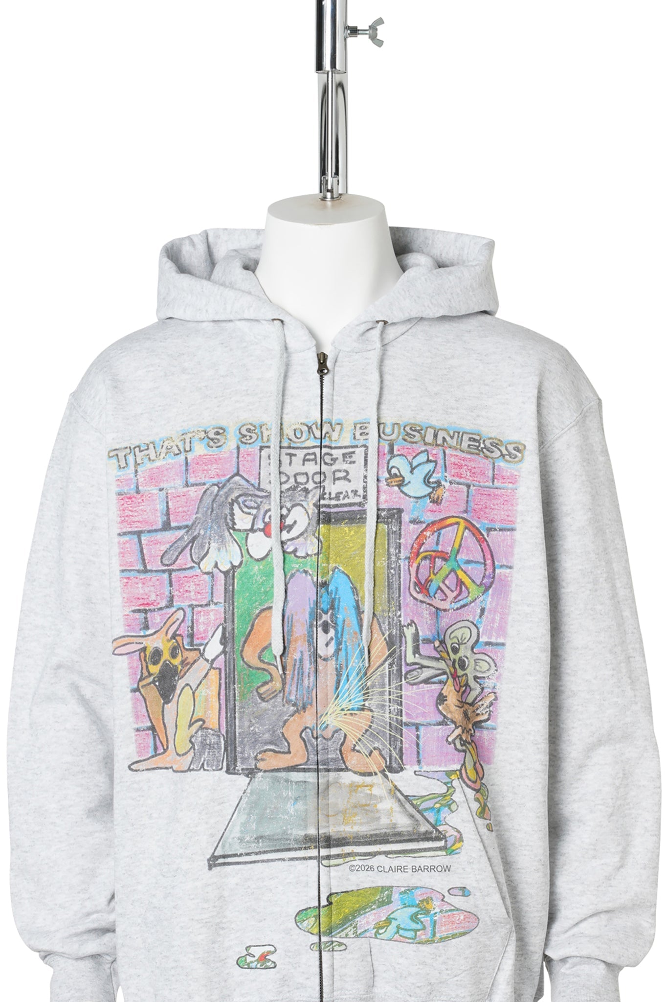 SHOWBUSINESS HOODIE / GREY