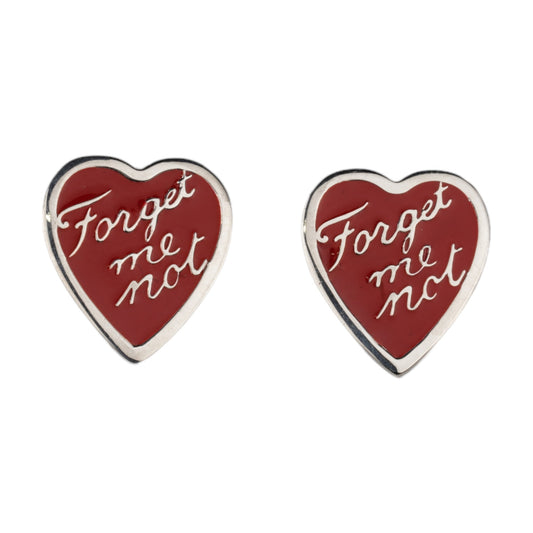 FORGET ME NOT EARRING / RED