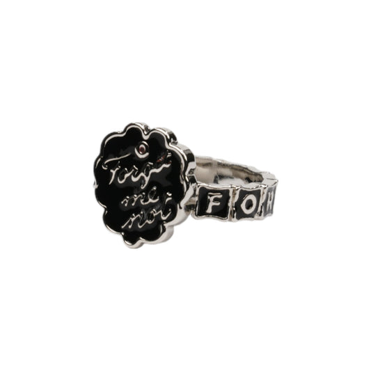 FORGET ME NOT RING / BLACK