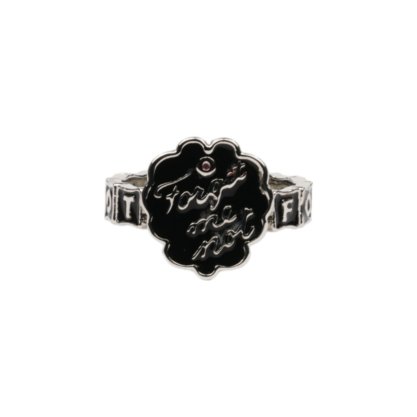 FORGET ME NOT RING / BLACK