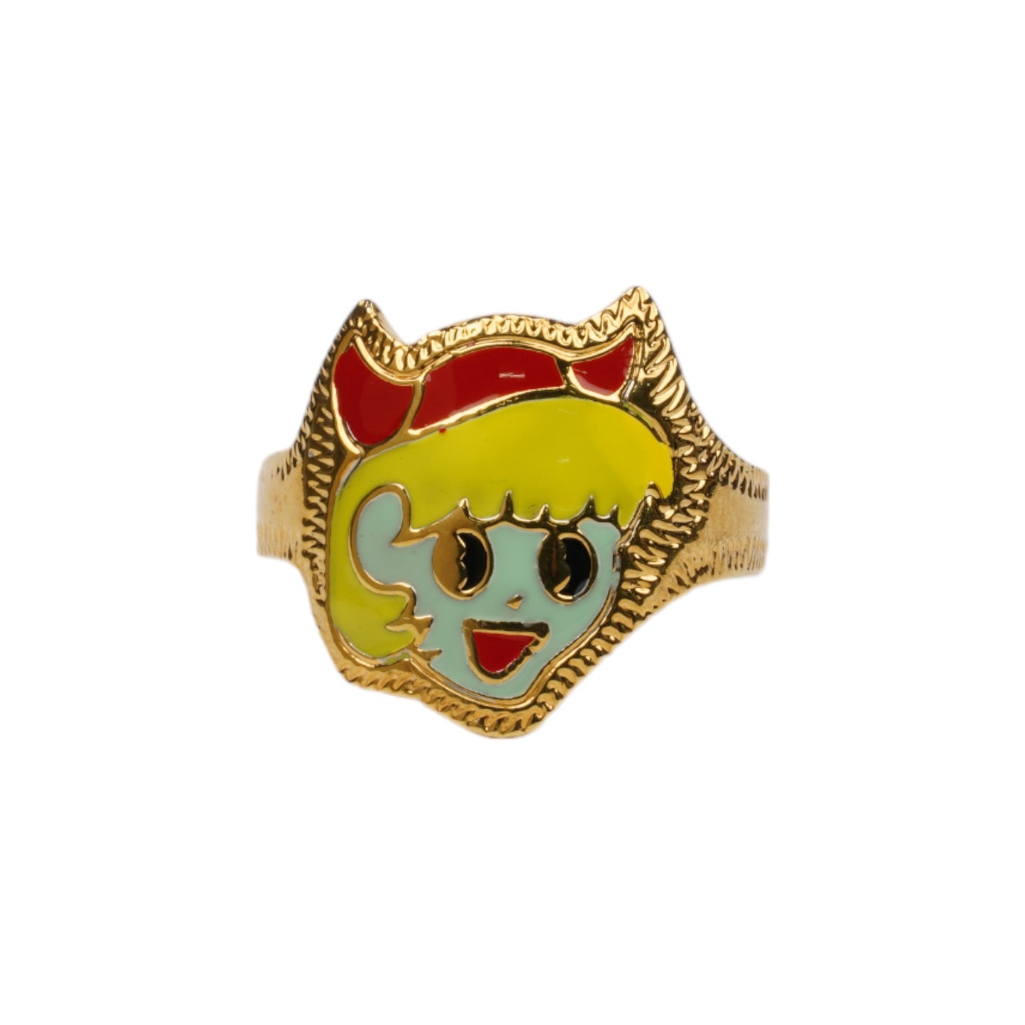 NEON DEVIL GIRL RING / MULTI