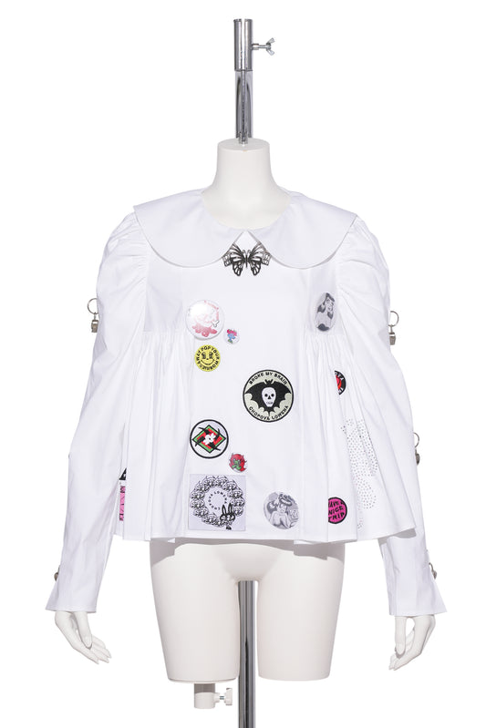 ALIBI BLOUSE / WHITE