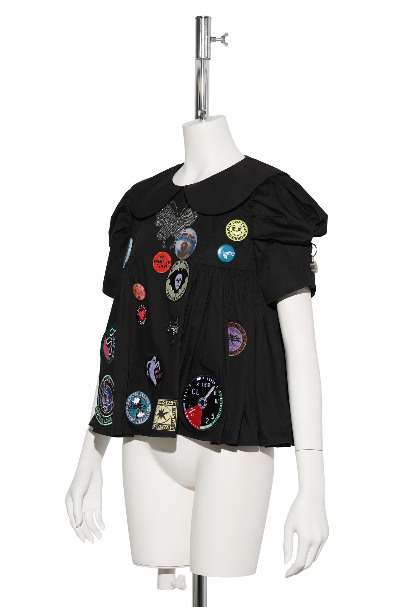 ALIBI BLOUSE / BLACK