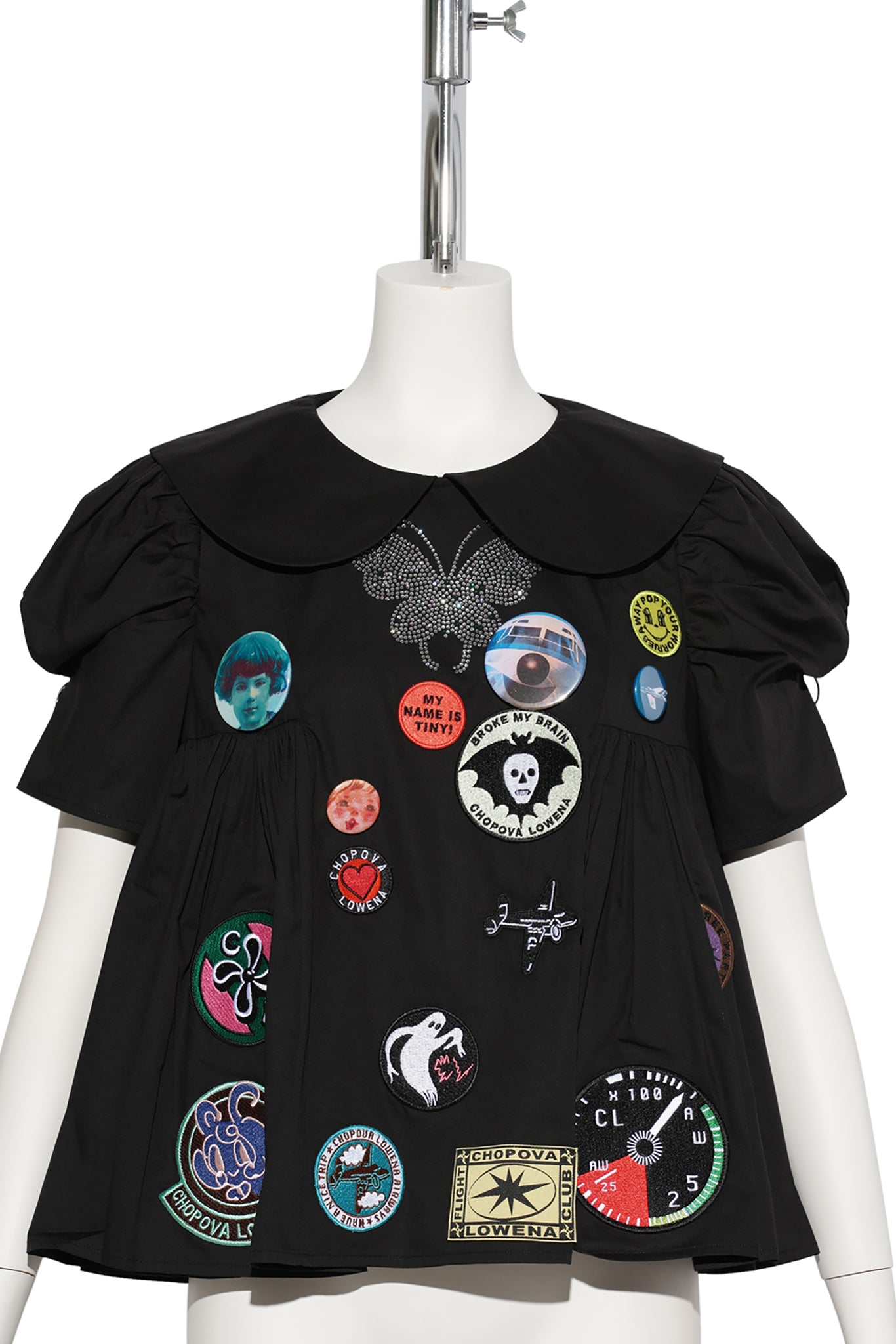 ALIBI BLOUSE / BLACK