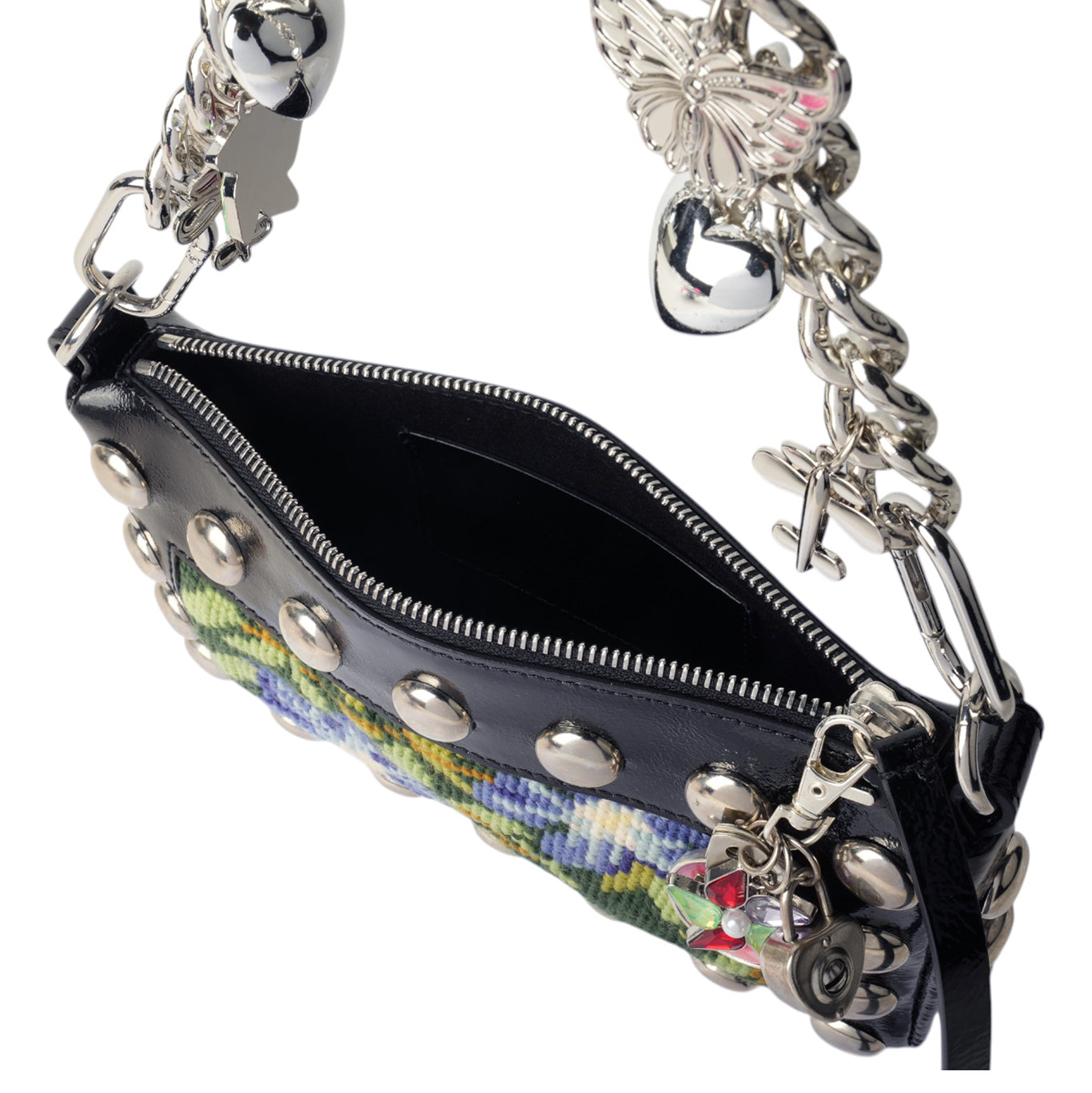 FILLIE POUCH BAG / BLACK MULTI