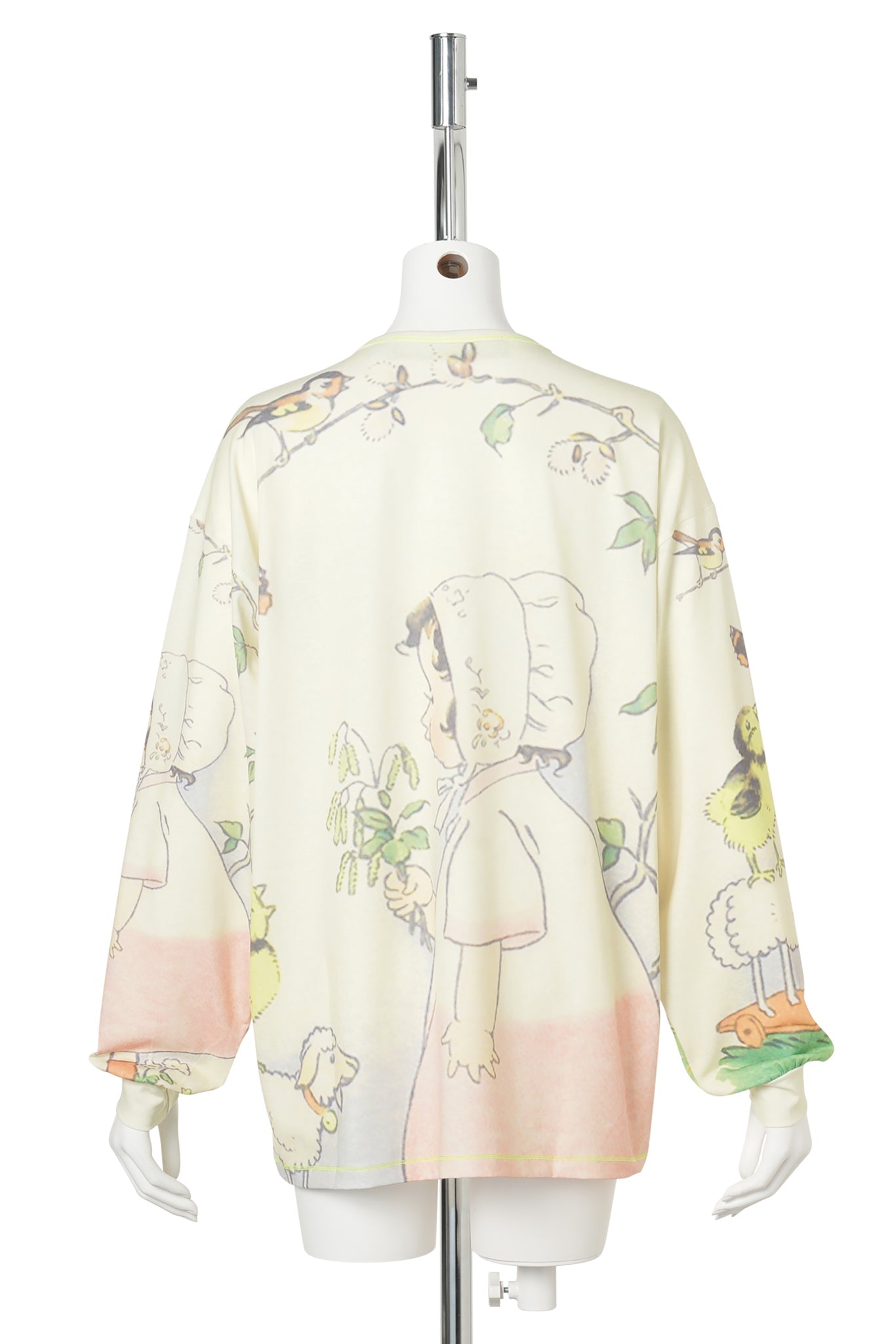WOODLAND BABY OVERSIZED JERSEY TOP / MULTI