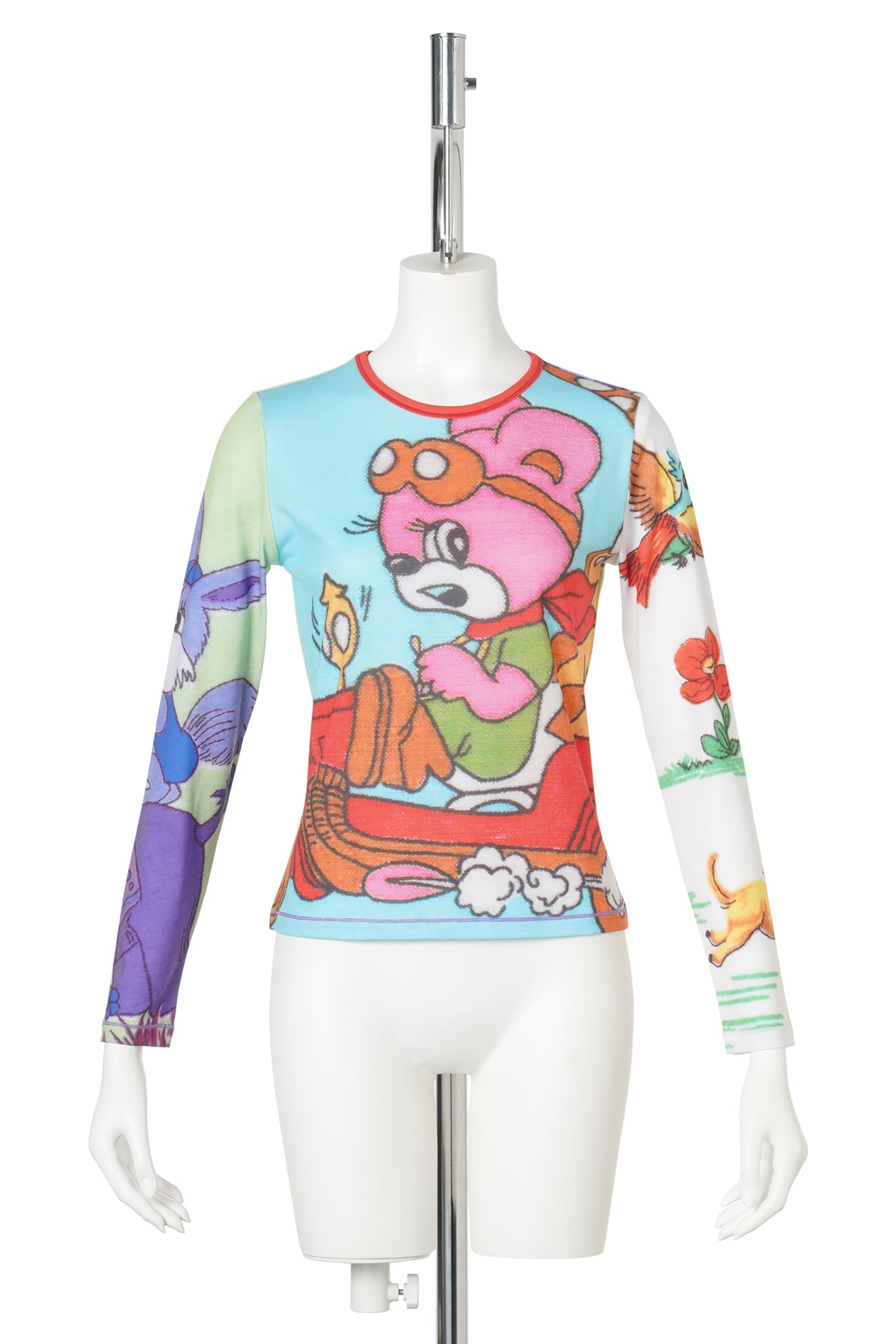 BEEP BEEP FITTED JERSEY TOP / MULTI