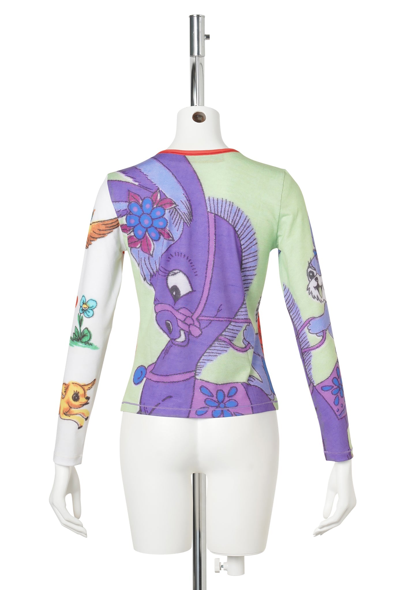 BEEP BEEP FITTED JERSEY TOP / MULTI
