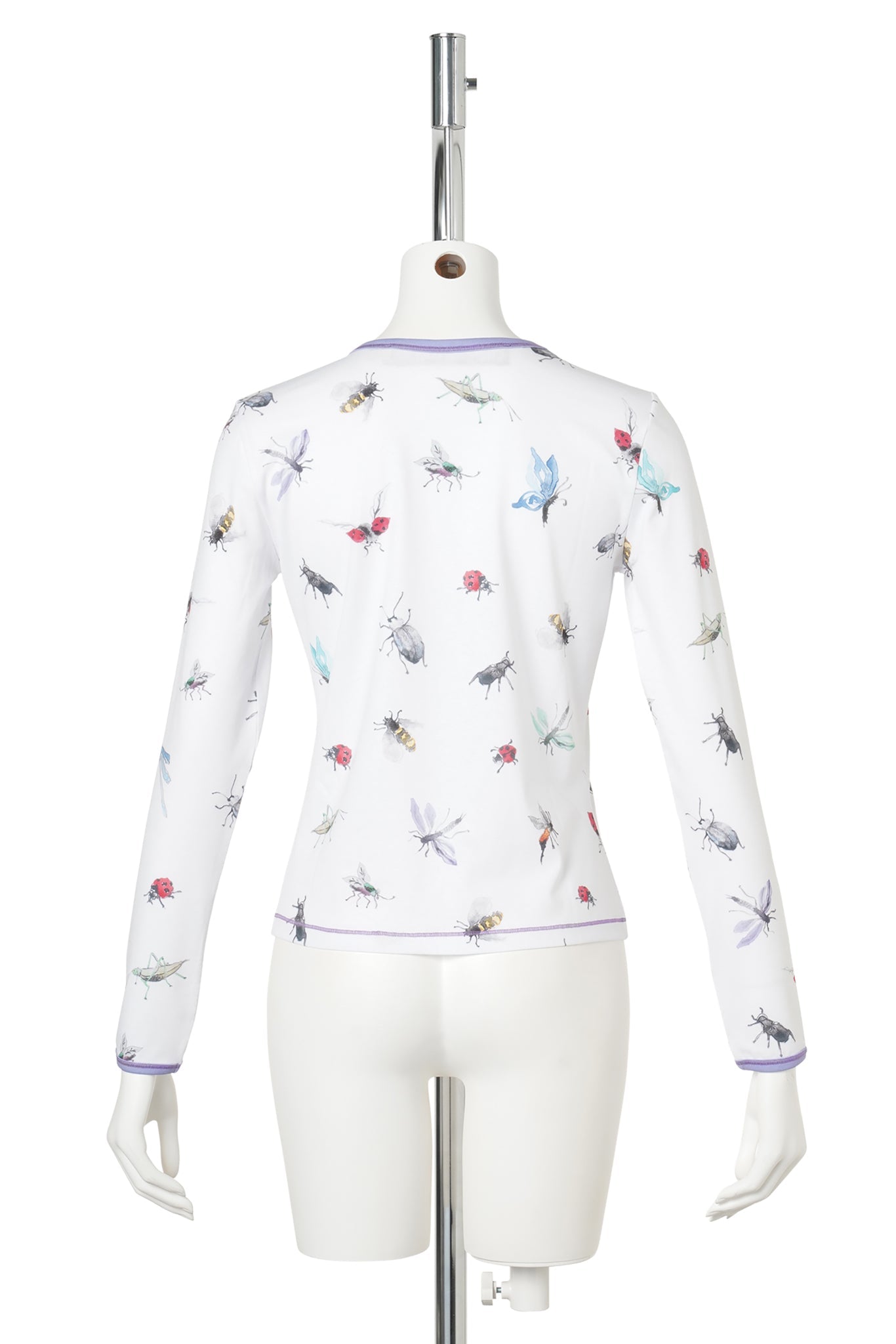 FLORAL BUGGY FITTED JERSEY TOP / MULTI