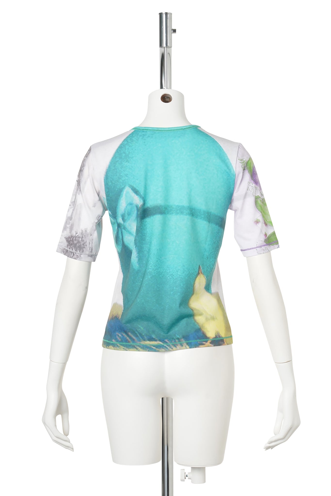 MISS EGG SHORT SLEEVE JERSEY TOP / MULTI