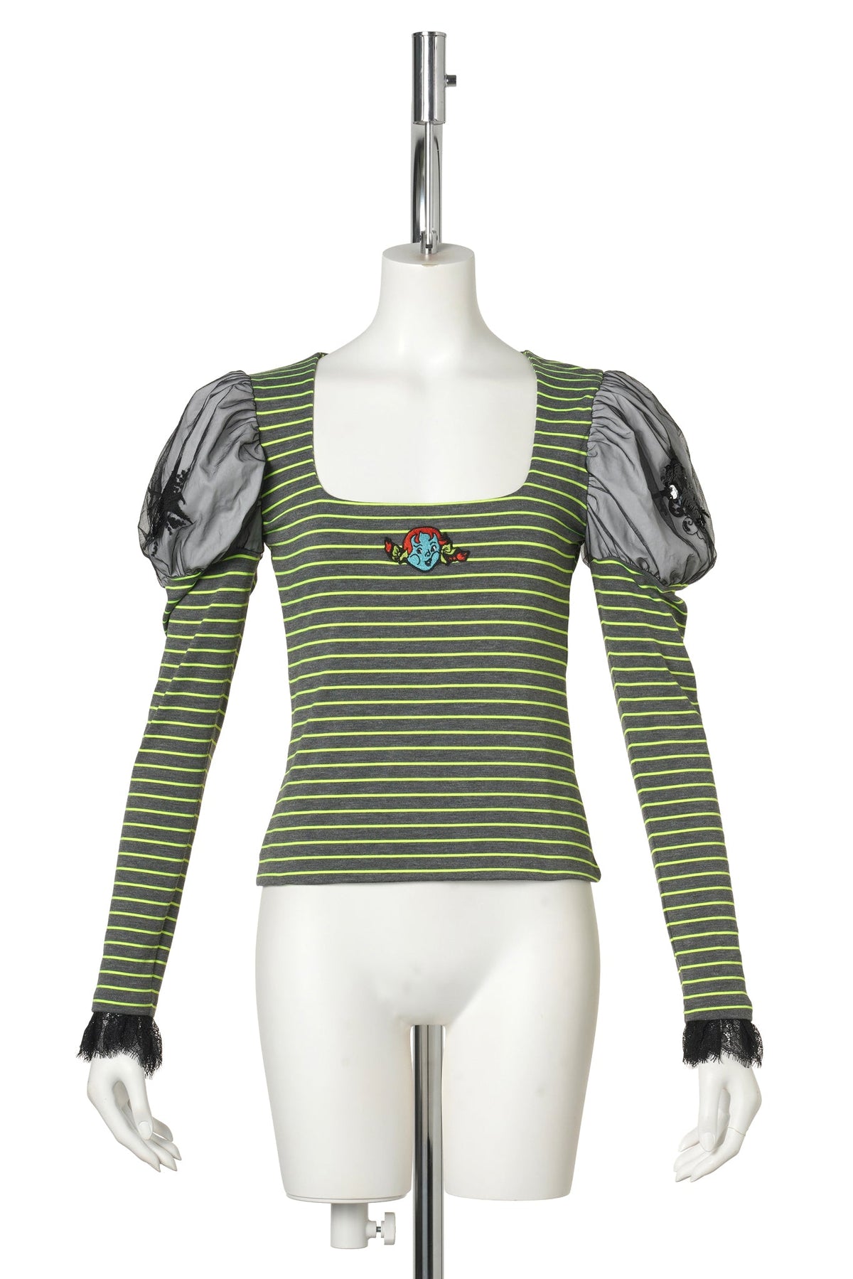 PITCH JERSEY TOP / GREY AND YELLOW