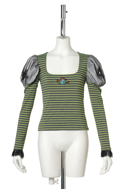 PITCH JERSEY TOP / GREY AND YELLOW