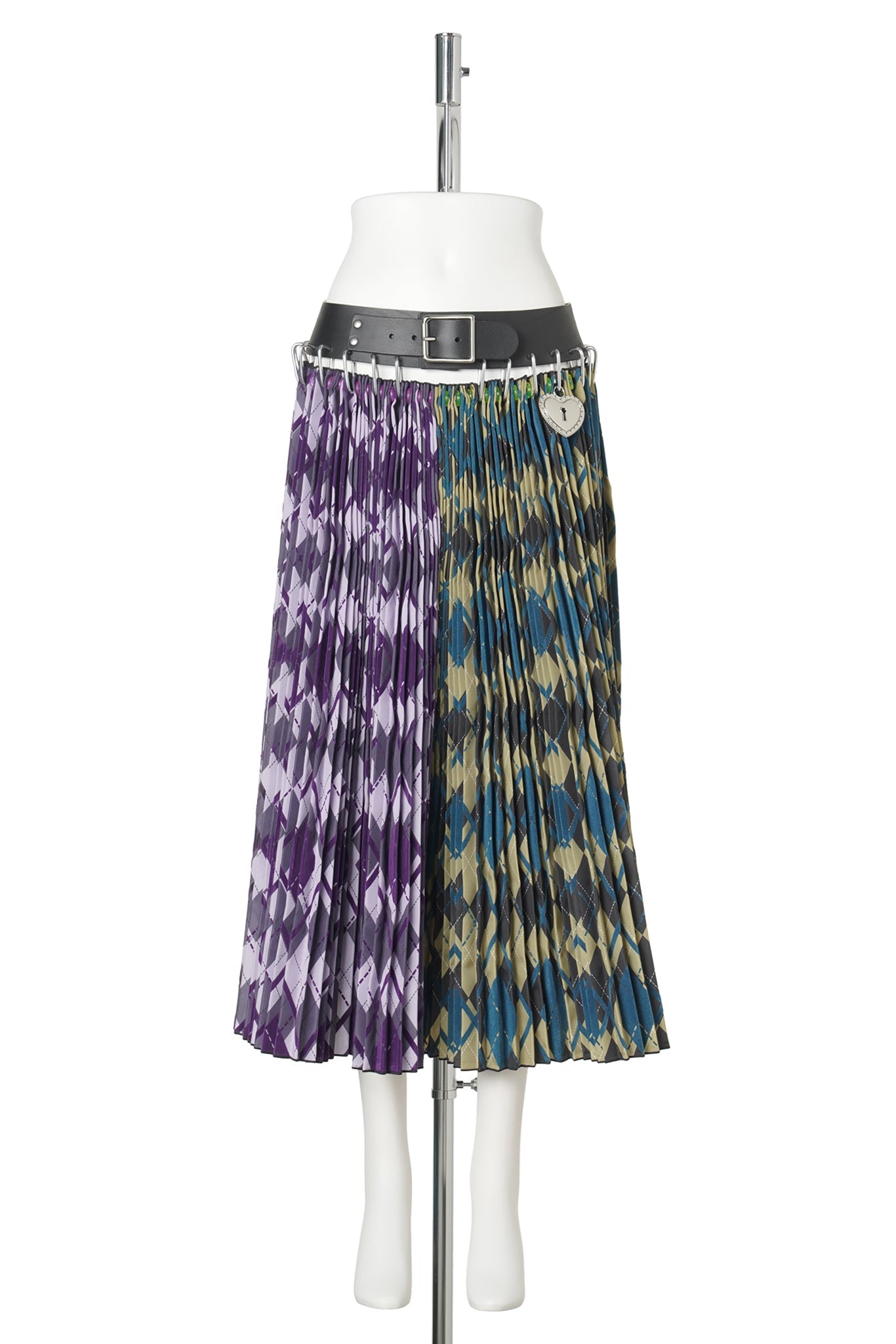 CLUETT MIDI CARABINER SKIRT / MULTI
