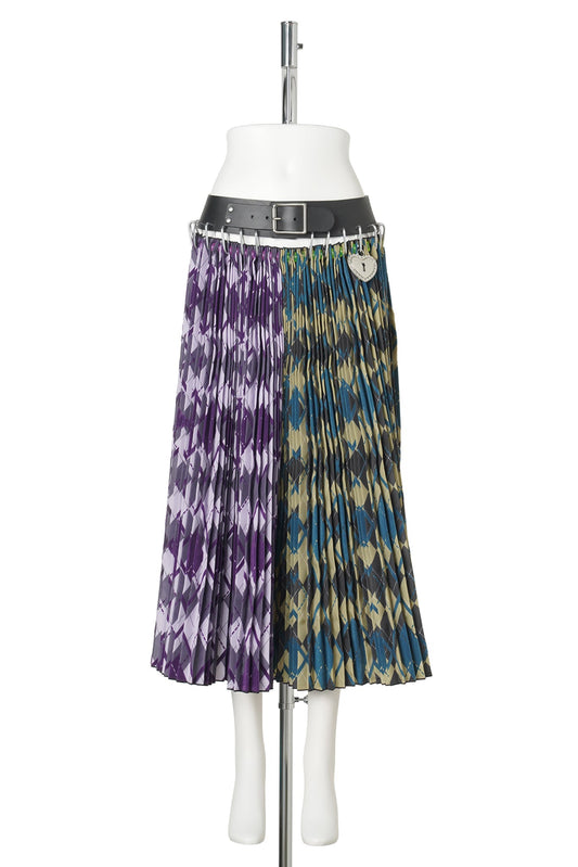 CLUETT MIDI CARABINER SKIRT / MULTI