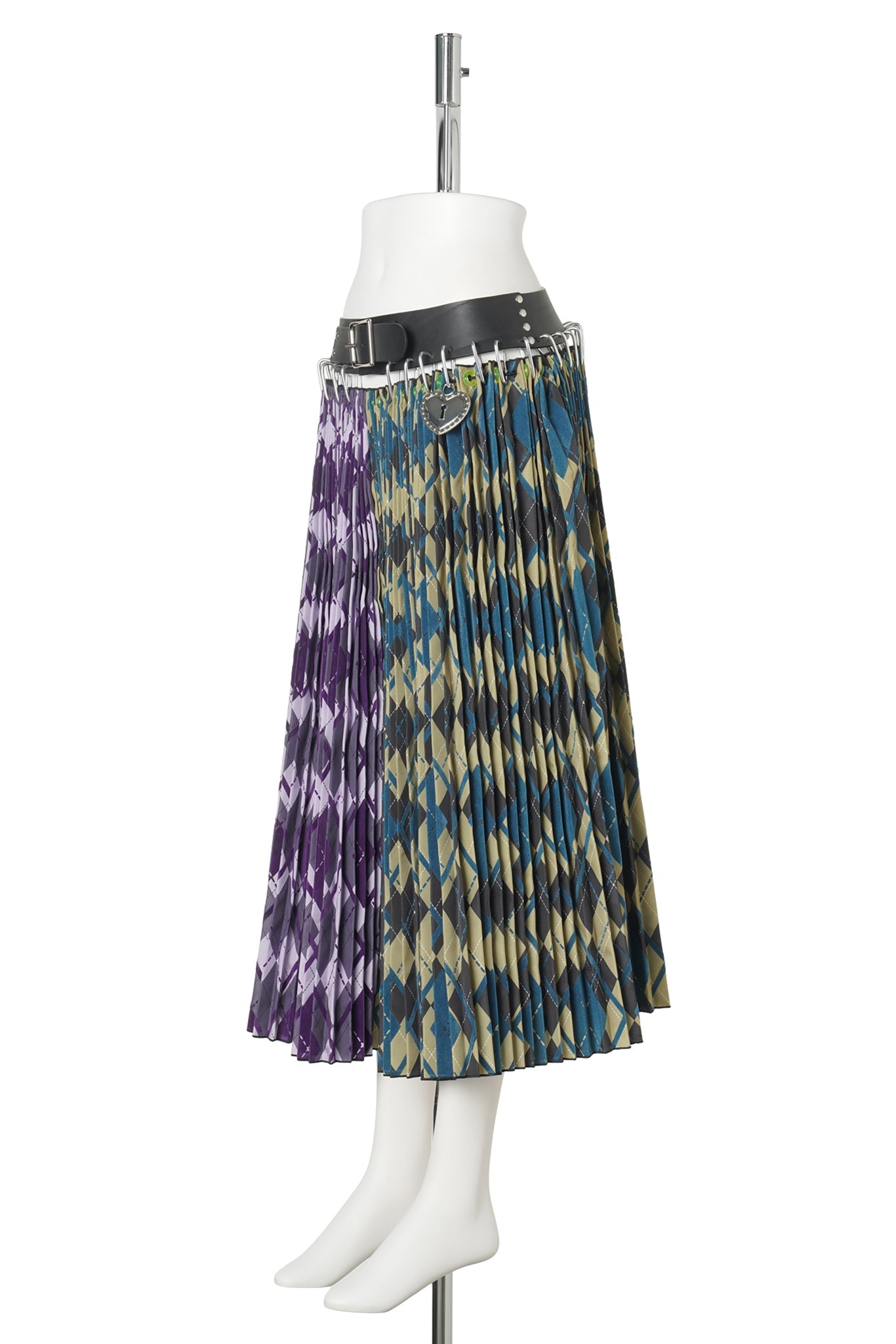 CLUETT MIDI CARABINER SKIRT / MULTI