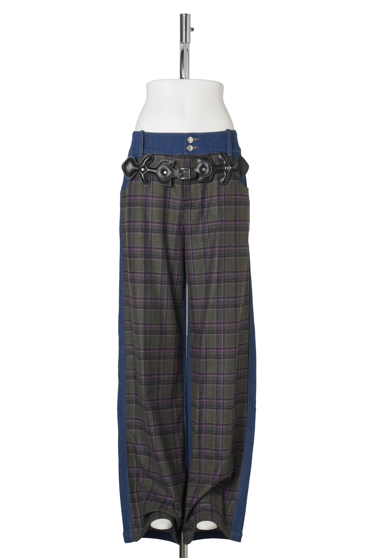 MISSISH JEANS / TARTAN MULTI