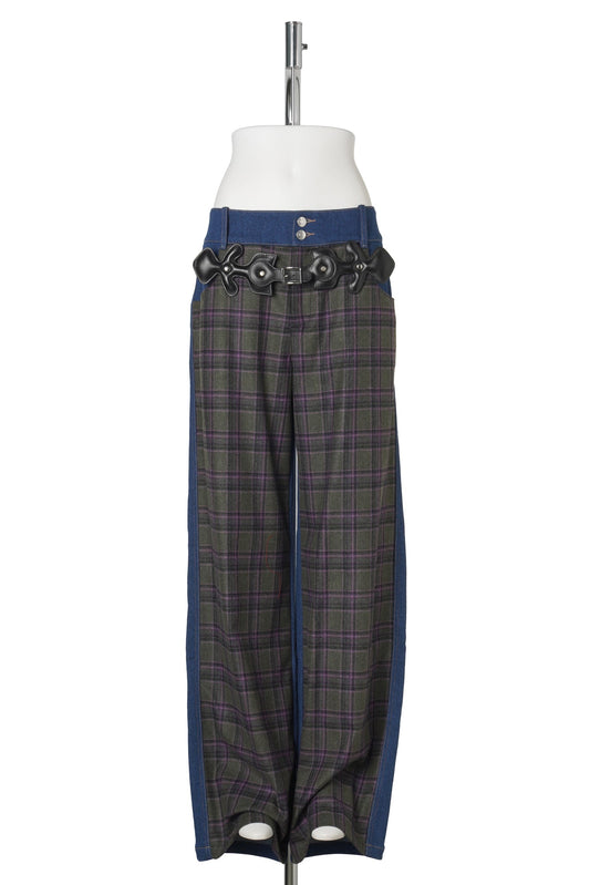 MISSISH JEANS / TARTAN MULTI