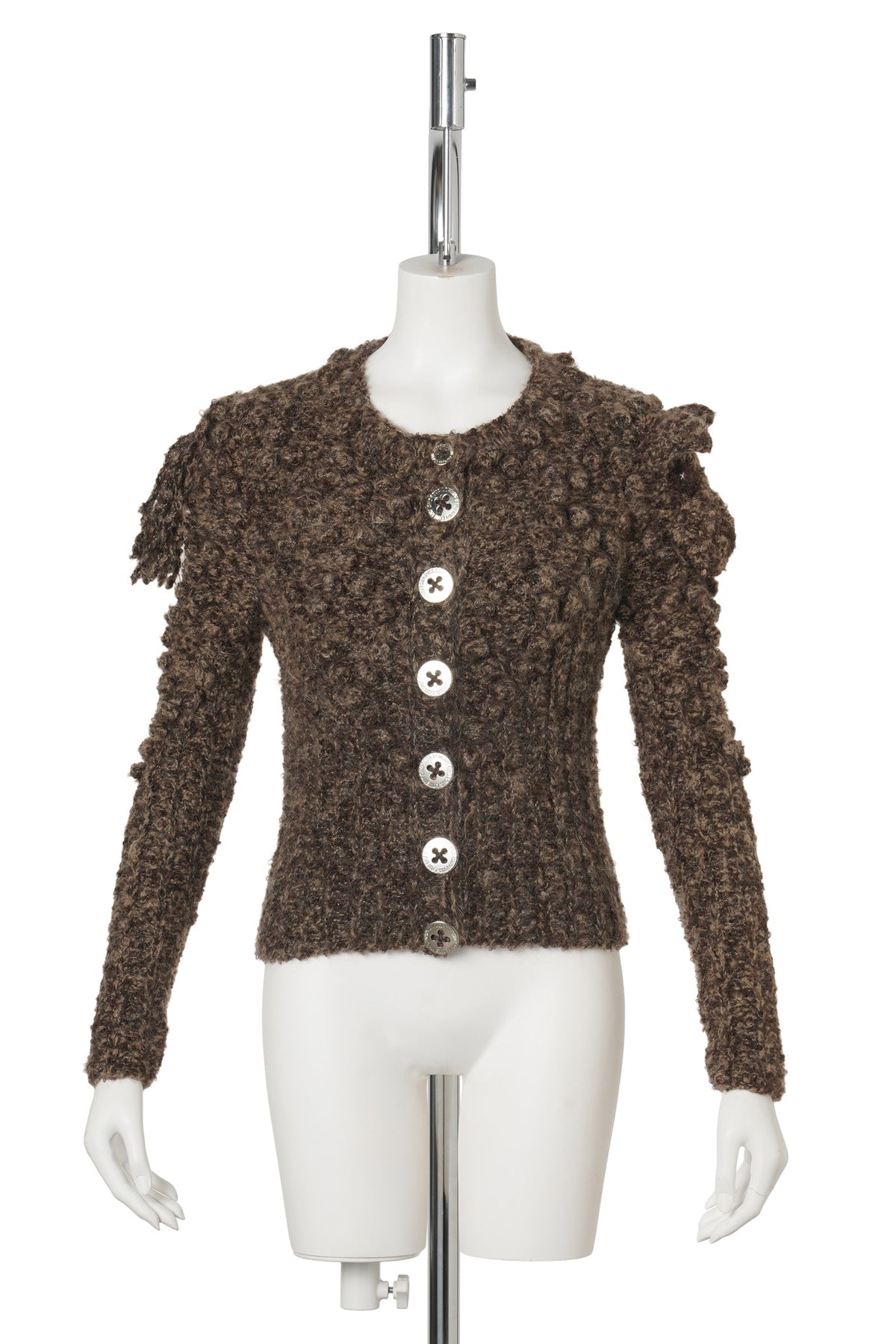 PUPPY CARDIGAN / BROWN