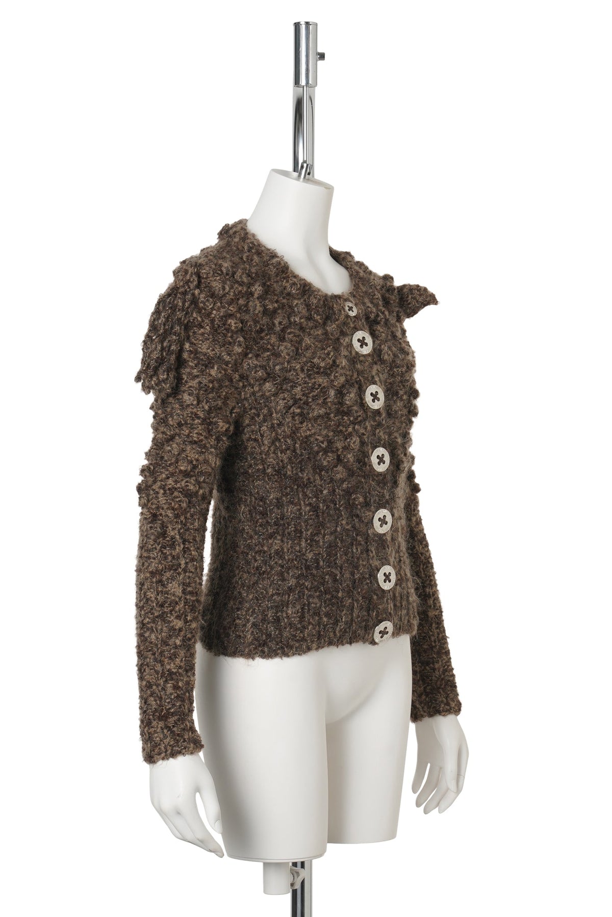 PUPPY CARDIGAN / BROWN