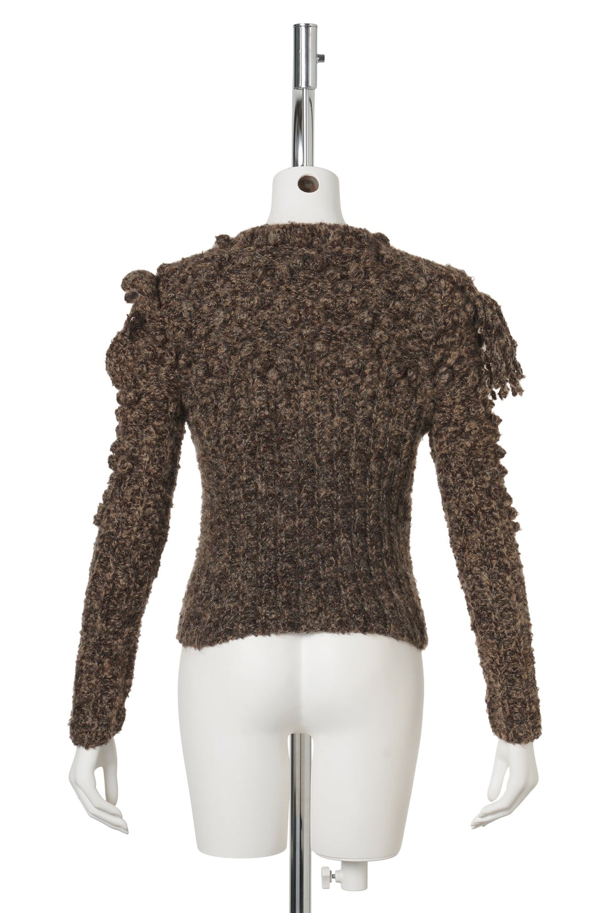 PUPPY CARDIGAN / BROWN