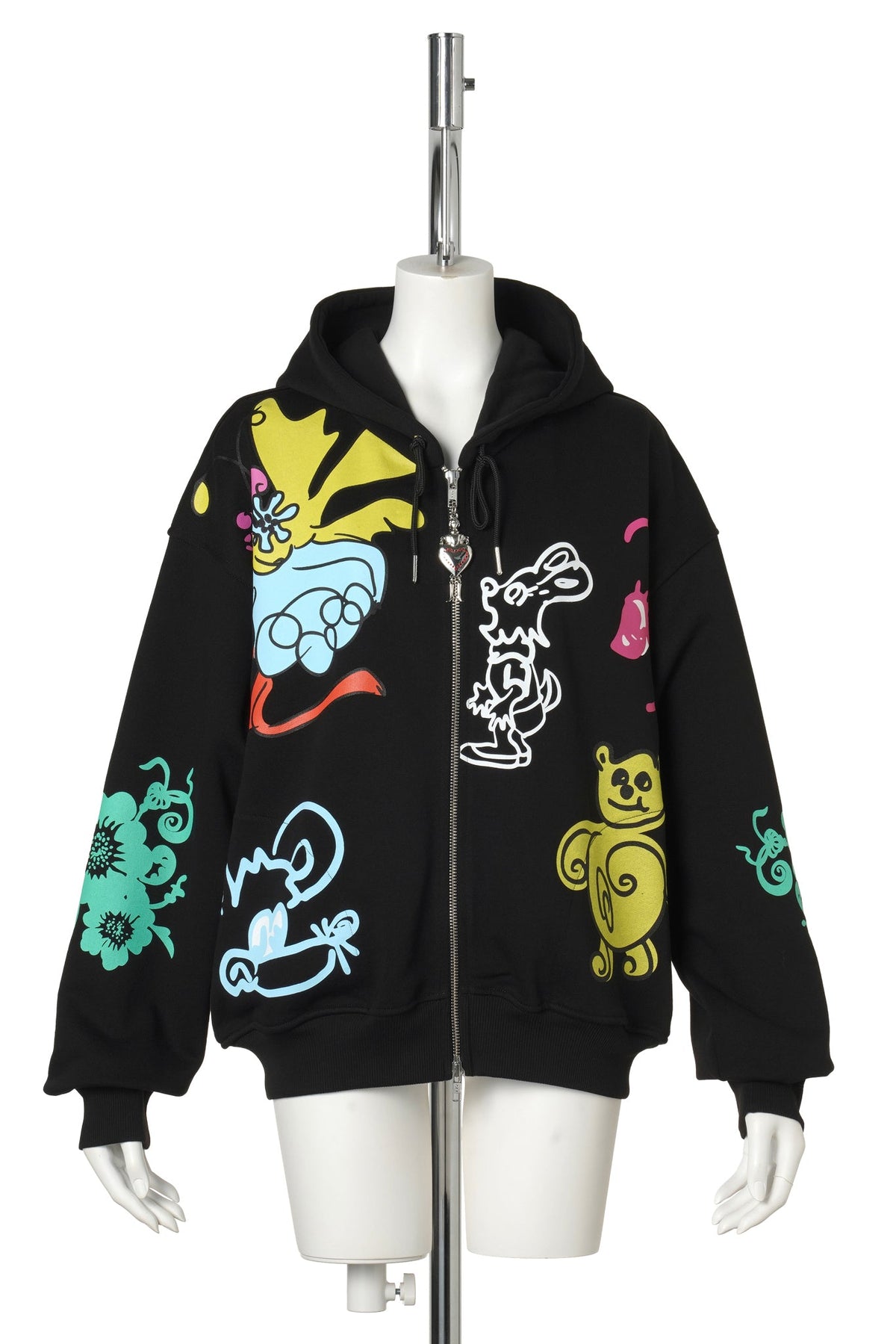 FRIENDS OF CL ZIP HOODIE / MULTI