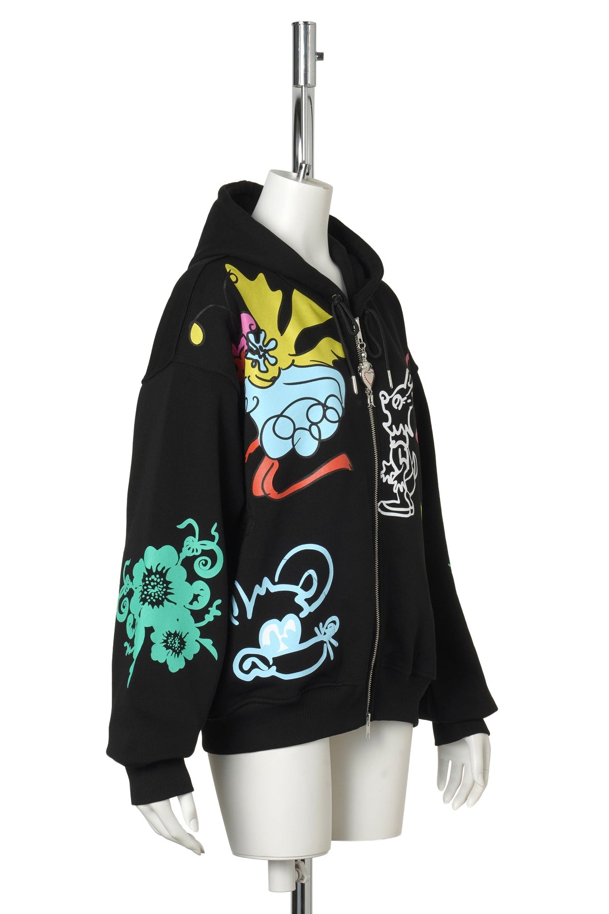FRIENDS OF CL ZIP HOODIE / MULTI