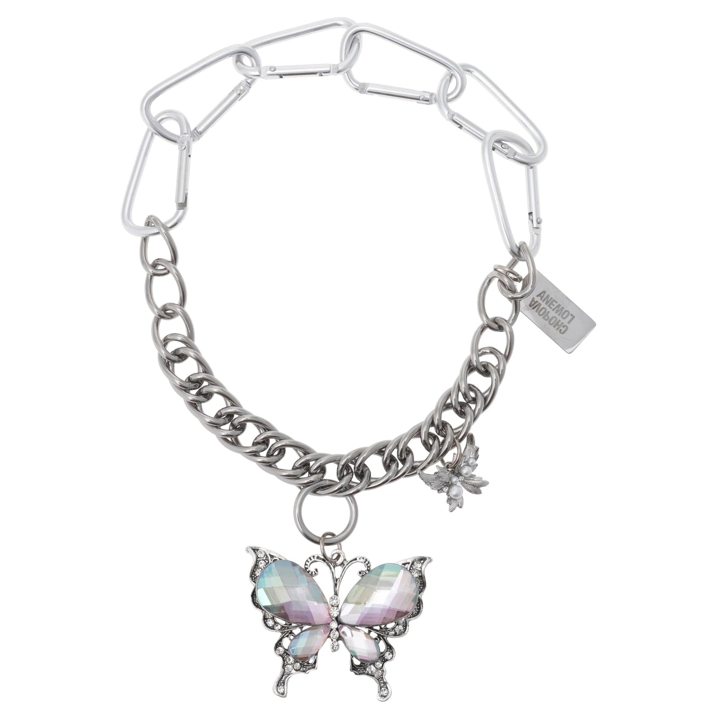 DOUBLE BUTTERFLY NECKLACE / N/A