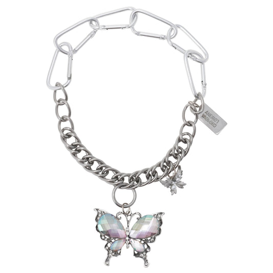 DOUBLE BUTTERFLY NECKLACE / N/A