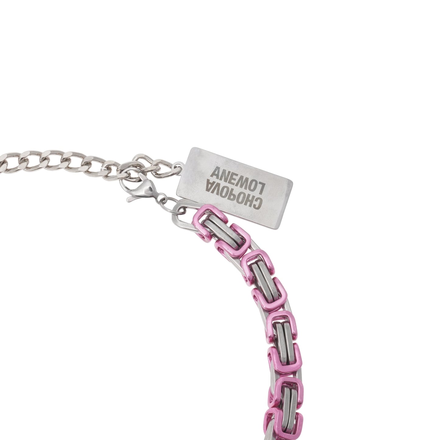 PATCHWORK CHARM NECKLACE / MULTI