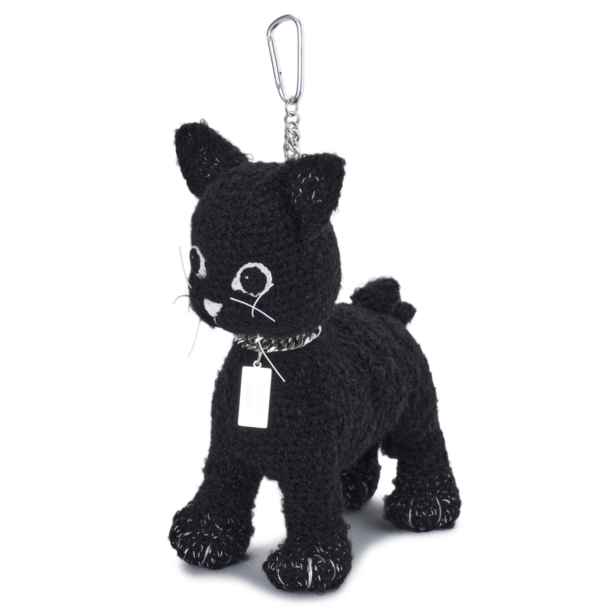 KITTEN PET KEY CHAIN / BLACK