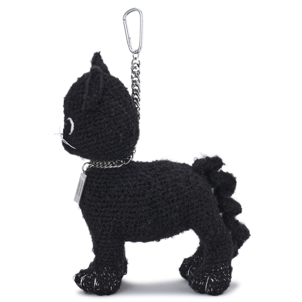 KITTEN PET KEY CHAIN / BLACK