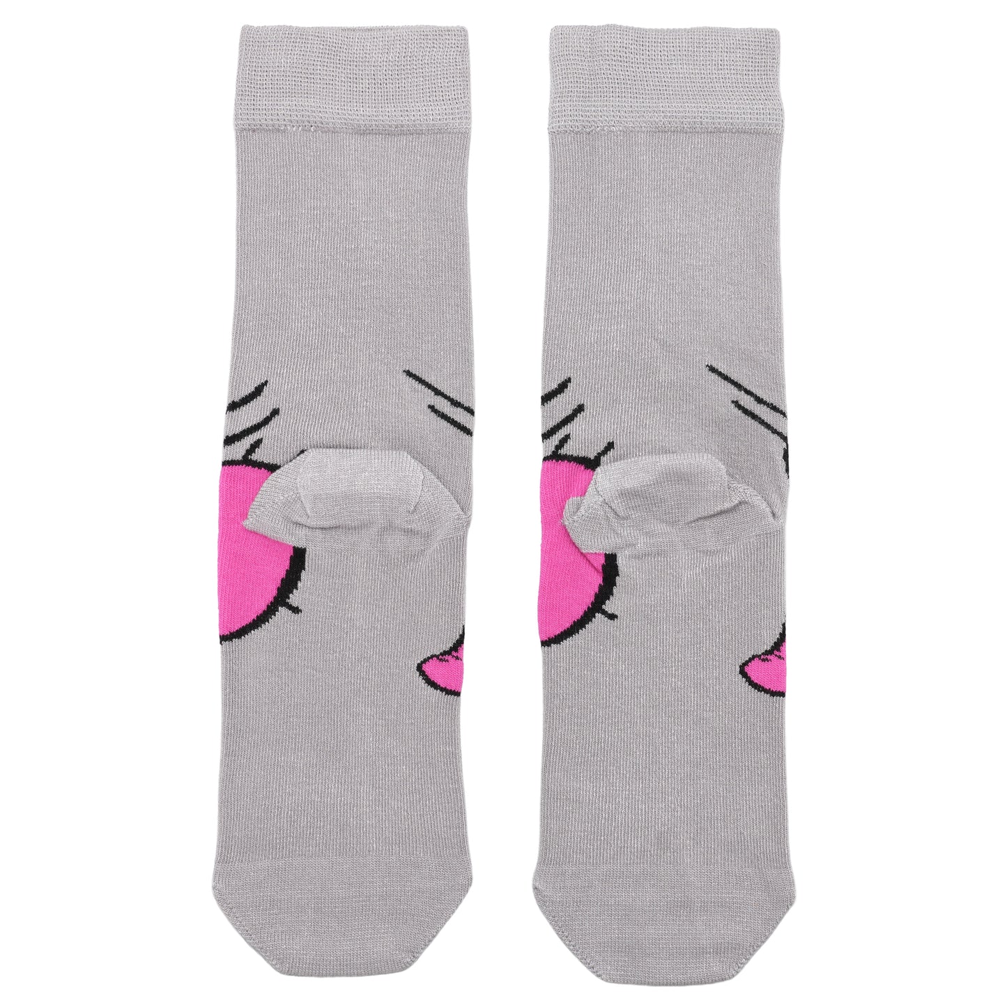 PINK BUN BUN SHORT SOCK / MULTI