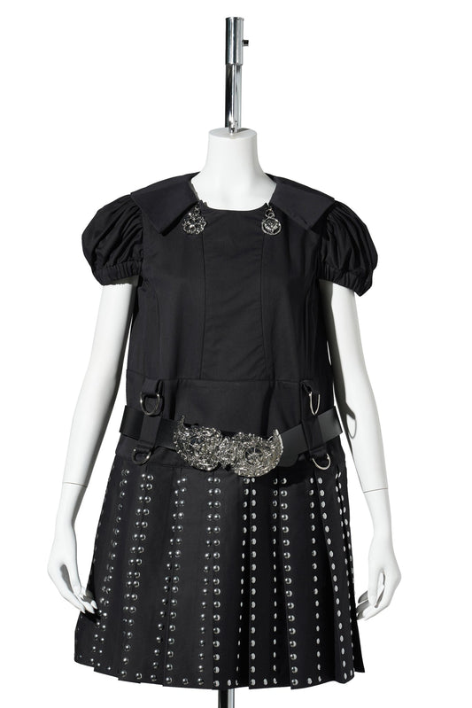 FALCON KILT DRESS / BLACK