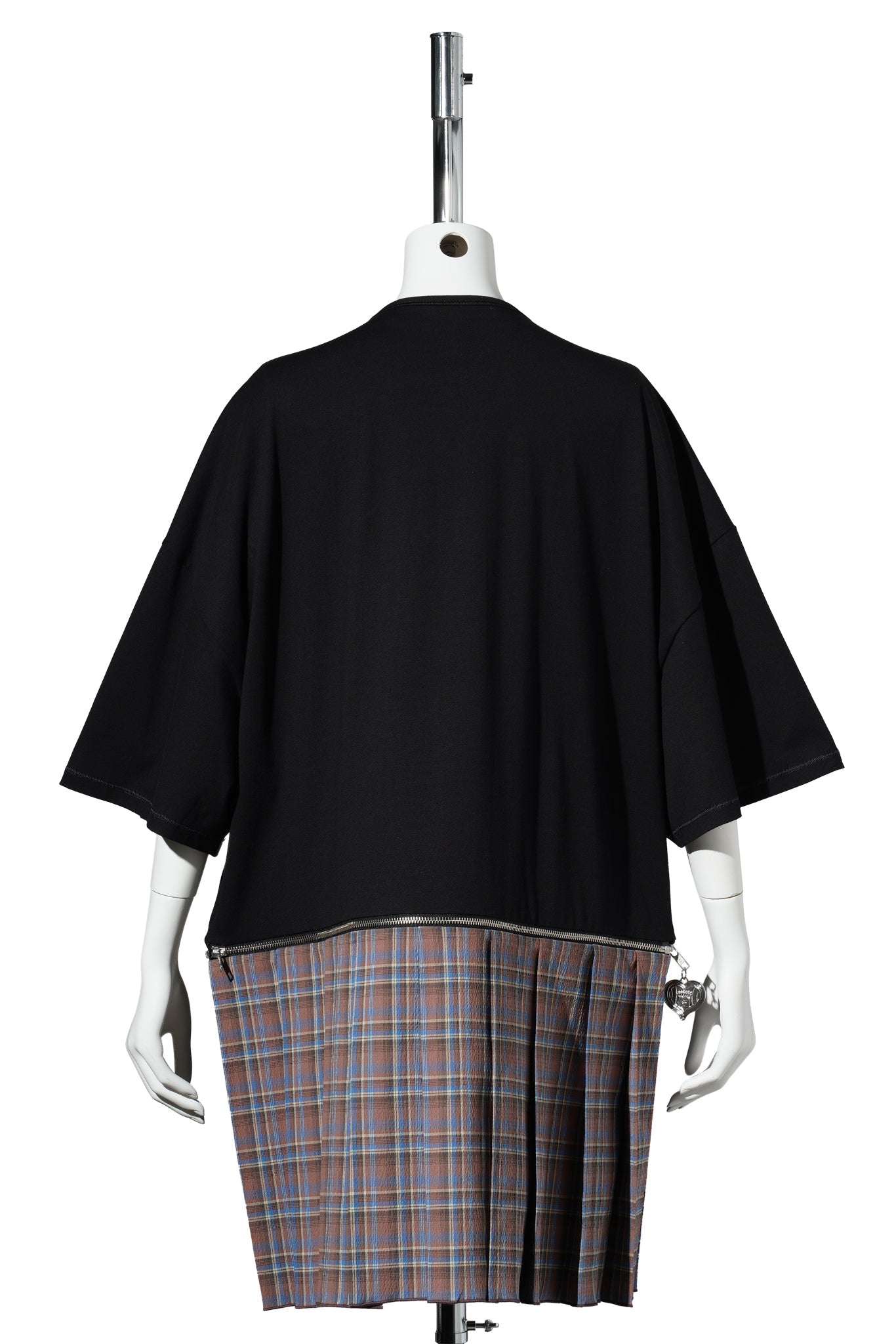 BLUE EMMA T-SHIRT DRESS / BLACK MULTI