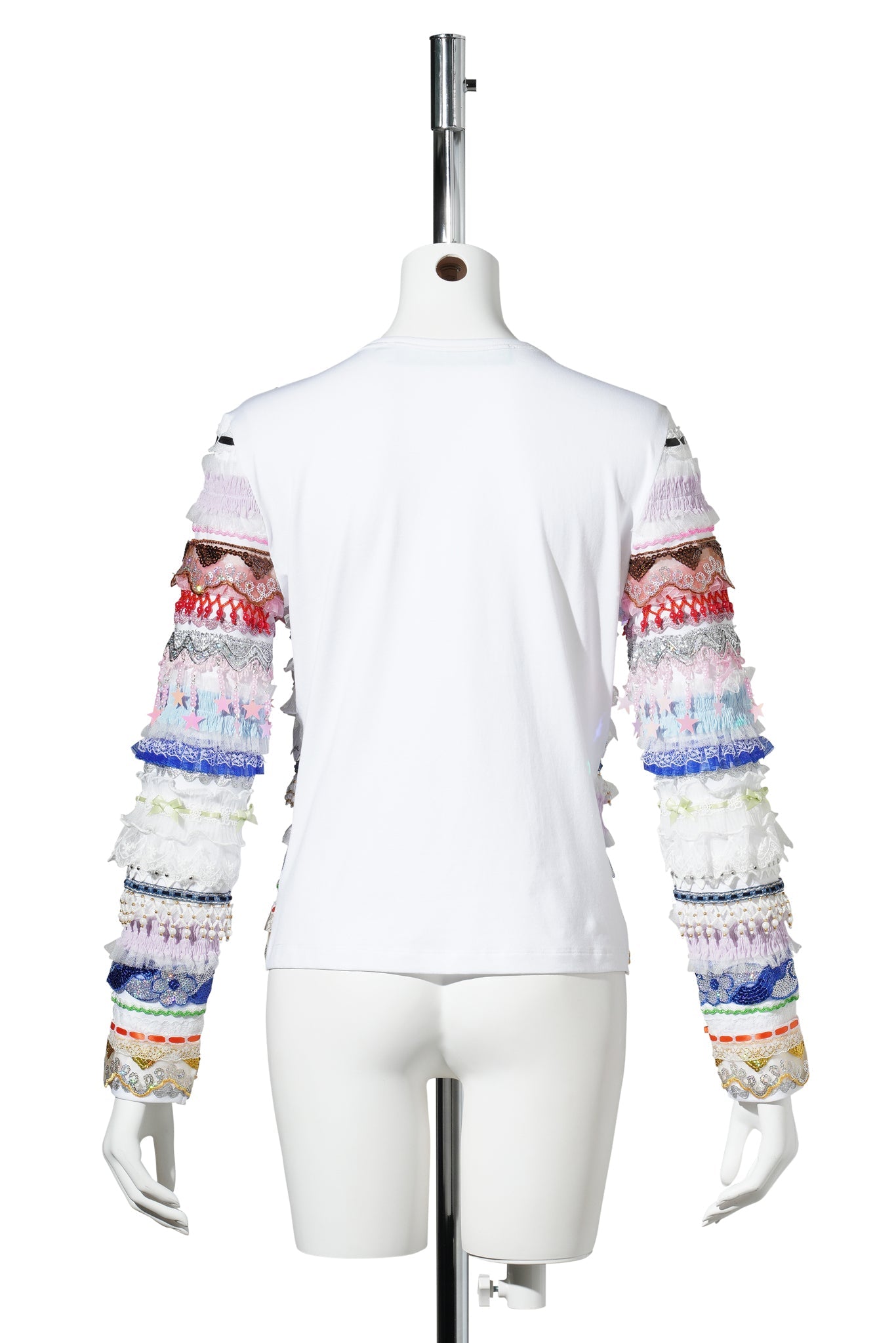 STARBRITES JERSEY TOP / WHITE MULTI